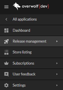 The Release Management Tab